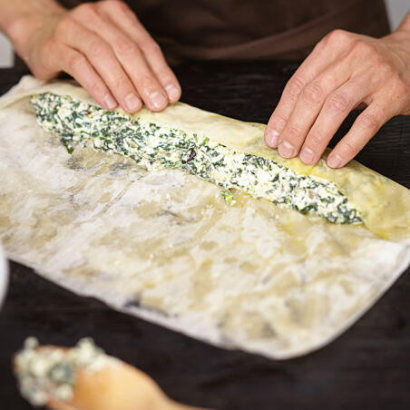 Filo-Spinat-Strudel Filo-Spinat-Strudel