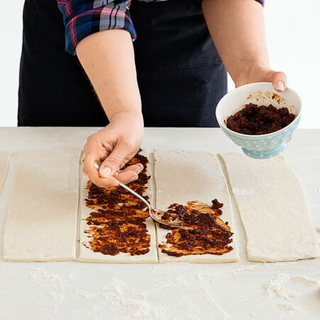 Partybrot mit BBQ-Würze Partybrot mit BBQ-Würze