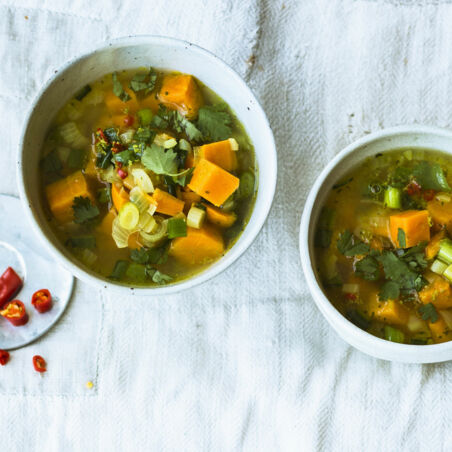 Süßkartoffelsuppe Süßkartoffelsuppe