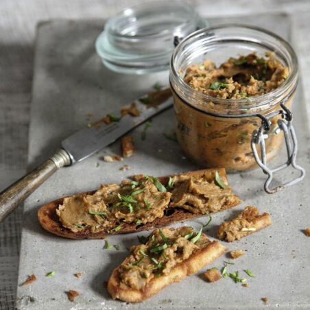 Auberginen-Pastinaken- Aufstrich Auberginen-Pastinaken- Aufstrich