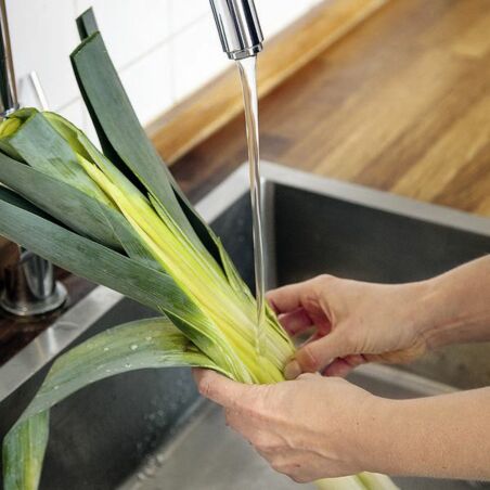 Rotkohl-Strudeltaschen mit sahnigem Lauch Rotkohl-Strudeltaschen mit sahnigem Lauch