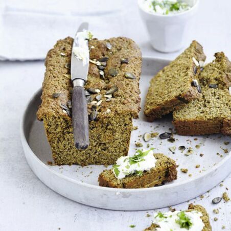 Kürbiskernbrot mit Kümmel und Koriander Kürbiskernbrot mit Kümmel und Koriander
