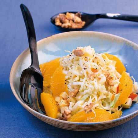 Chinakohlsalat Waldorfart Chinakohlsalat Waldorfart