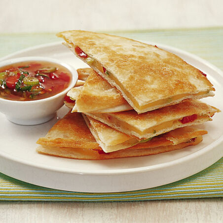 Quesadillas mit Paprika Quesadillas mit Paprika