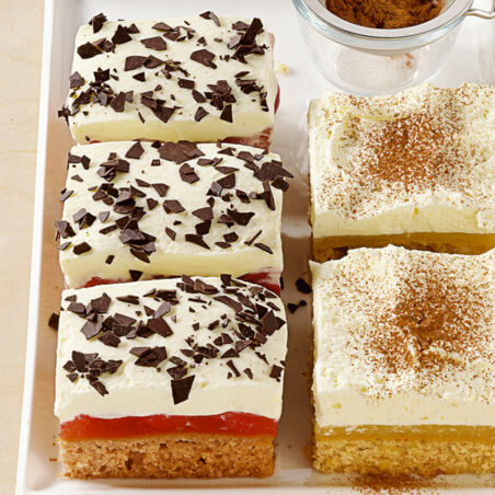 Glühwein-Kirschschnitten Glühwein-Kirschschnitten