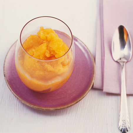 Pfirsichsorbet Pfirsichsorbet