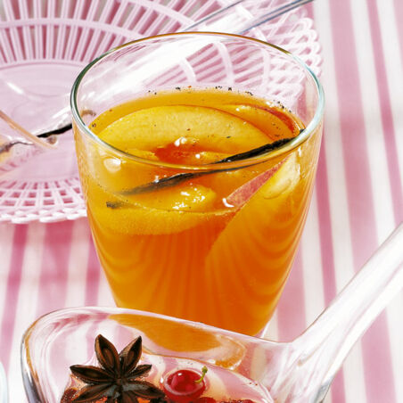 Vanille-Frucht-Bowle Vanille-Frucht-Bowle