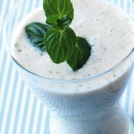 Bananen-Minze-Milch Bananen-Minze-Milch