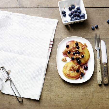 Gebratene Apfelringe Gebratene Apfelringe