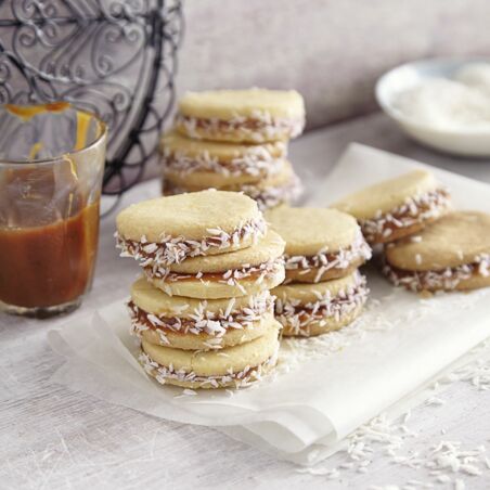 Alfajores mit Dulce de leche Alfajores mit Dulce de leche
