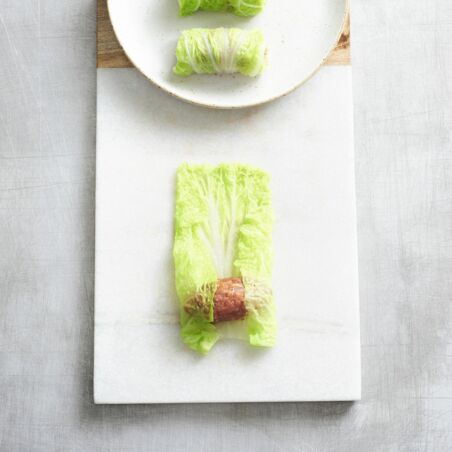 Chinakohl-Bratwürste Chinakohl-Bratwürste