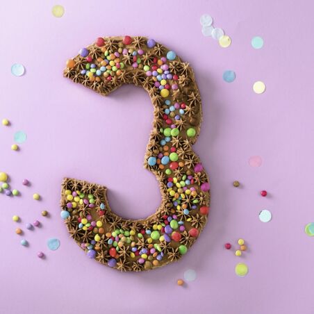 Schokolinsen-Dreier Schokolinsen-Dreier