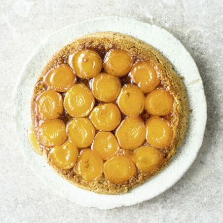 Tarte Tatin mit Aprikosen