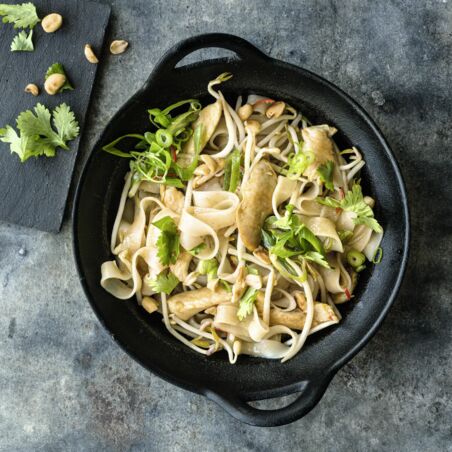 Pad Thai mit Hähnchen Pad Thai mit Hähnchen