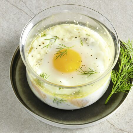 Gebackene Eier (œufs cocotte) Gebackene Eier (œufs cocotte)