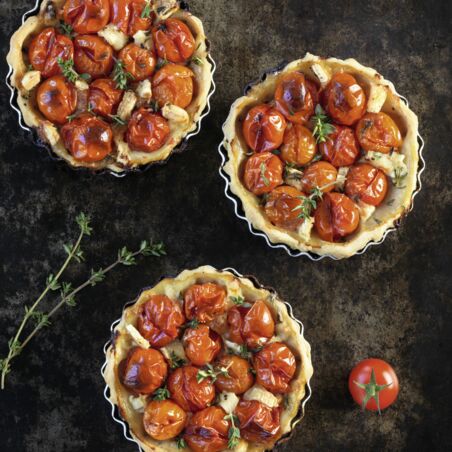 Tomaten-Tartelettes Tomaten-Tartelettes