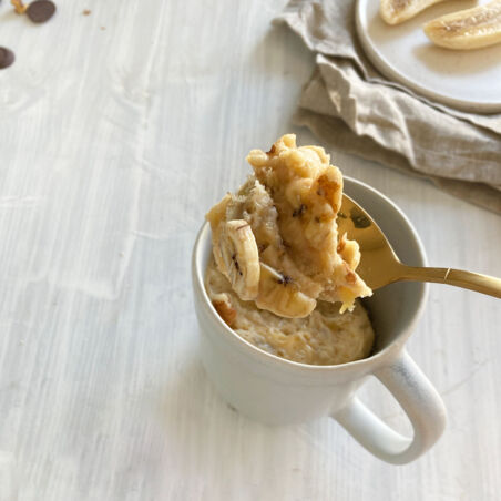 Veganer Bananen Mugcake Veganer Bananen Mugcake