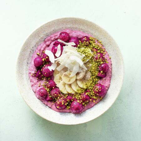 Smoothie-Bowl mit Tofu Smoothie-Bowl mit Tofu