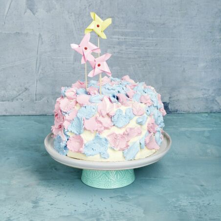 Kunterbunte Geburtstagstorte Kunterbunte Geburtstagstorte