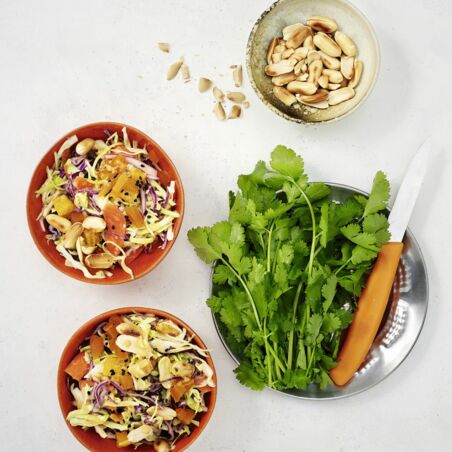 Süß-scharfer Krautsalat Süß-scharfer Krautsalat