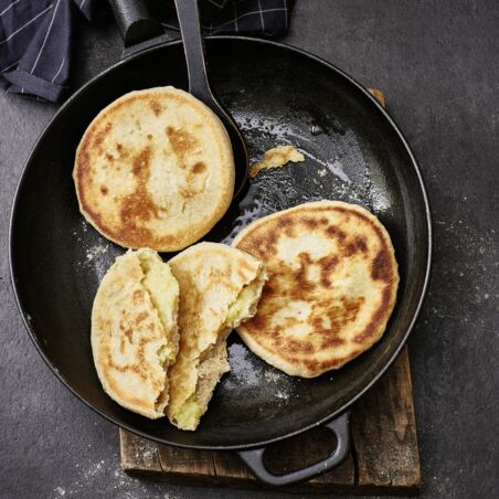 Gefüllte Pfannenbrote Gefüllte Pfannenbrote