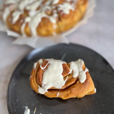 Kürbis-Zimtschnecken Kürbis-Zimtschnecken