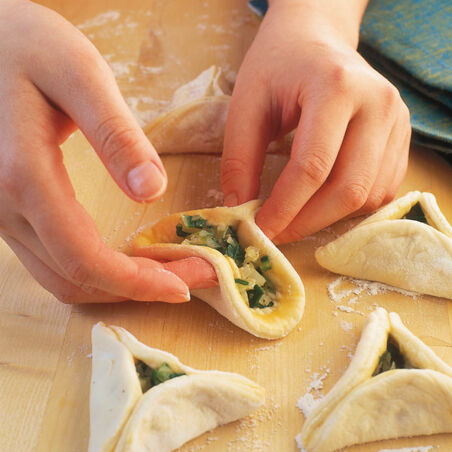 Fatayer mit Mangold Fatayer mit Mangold