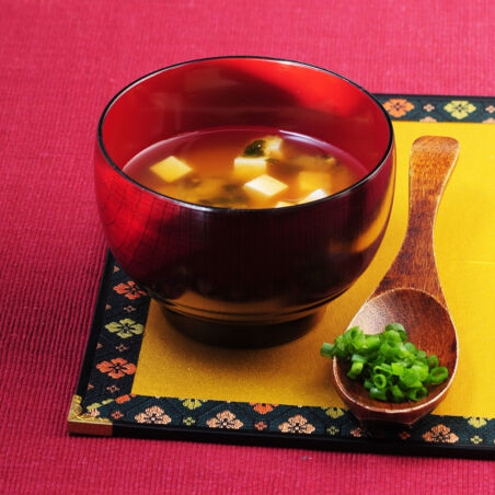 Miso-Suppe mit Tofu Miso-Suppe mit Tofu