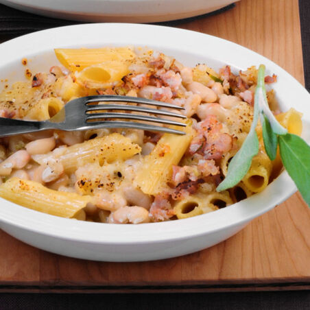 Nudel-Bohnen-Auflauf Nudel-Bohnen-Auflauf