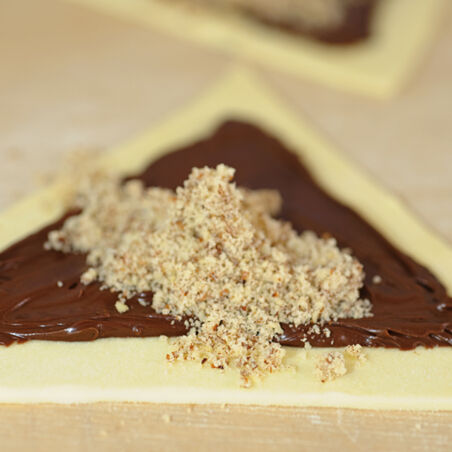 Schoko-Nuss-Croissants Schoko-Nuss-Croissants