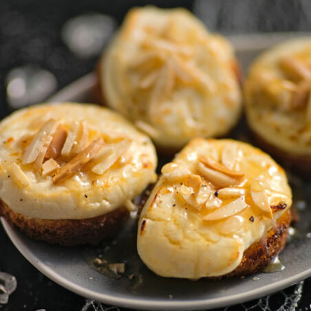 Ziegenkäse-Croûtons Ziegenkäse-Croûtons