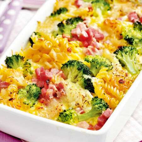 Schinken-Brokkoli-Nudeln Schinken-Brokkoli-Nudeln