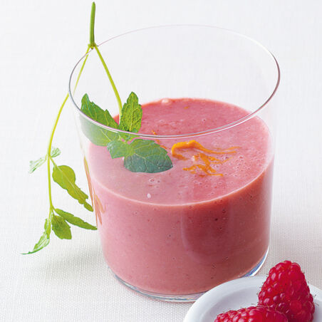 Himbeer-Buttermilch-Smoothie
