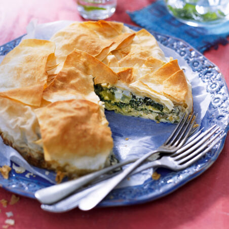 Mangoldpastete mit Schafkäse Mangoldpastete mit Schafkäse