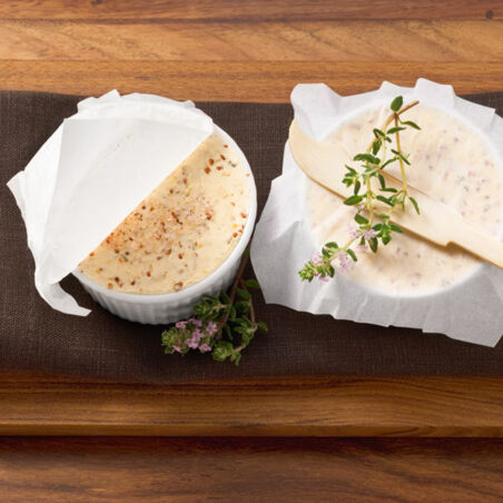 Senfbutter mit Meersalz Senfbutter mit Meersalz