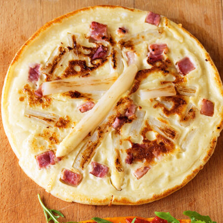 Eierpfannkuchen mit Spargel Eierpfannkuchen mit Spargel