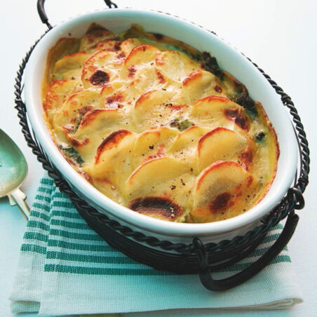 Kartoffel-Spinat-Gratin Kartoffel-Spinat-Gratin