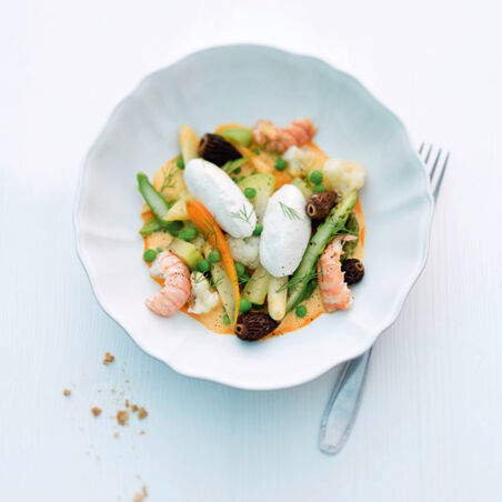 Leipziger Allerlei mit Zanderklösschen Leipziger Allerlei mit Zanderklösschen