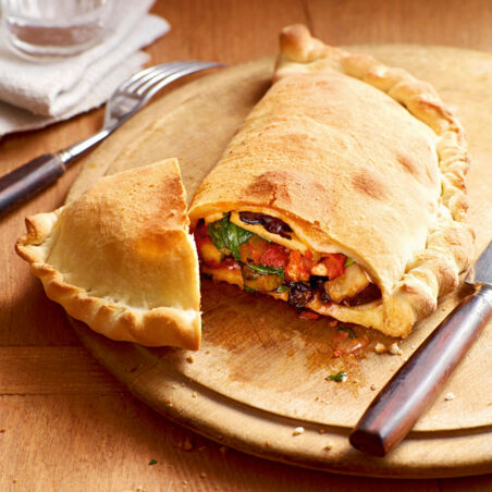 Calzone mit Waldpilzen