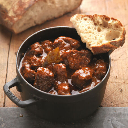 Saftgulasch nach Wiener Art Saftgulasch nach Wiener Art