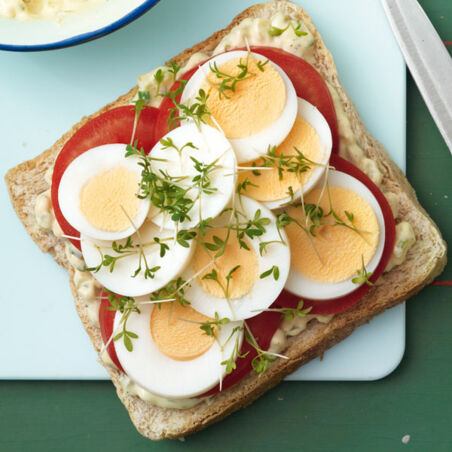 Eiersandwich mit Remoulade Eiersandwich mit Remoulade
