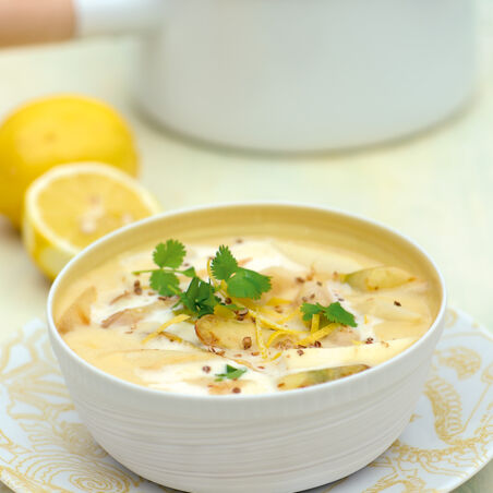 Zitroniges Spargelragout Zitroniges Spargelragout