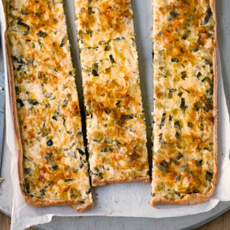 Lauchkuchen Lauchkuchen