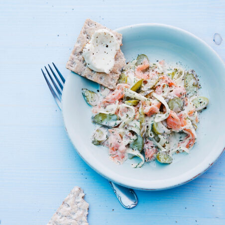 Gurken-Lachs-Salat Gurken-Lachs-Salat