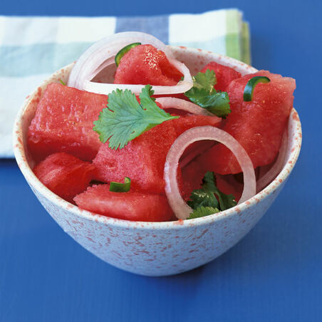 Pikanter Melonensalat Pikanter Melonensalat