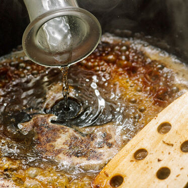 Schnitzel mit Zitronensauce Schnitzel mit Zitronensauce