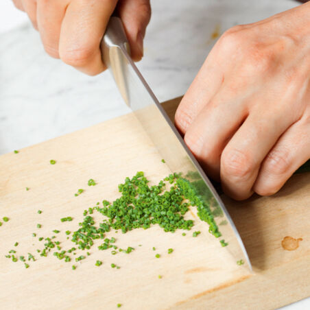 Rührei mit Schnittlauch Rührei mit Schnittlauch