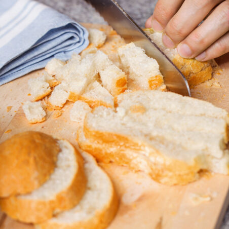 Semmelknödel mit Pilzrahm Semmelknödel mit Pilzrahm