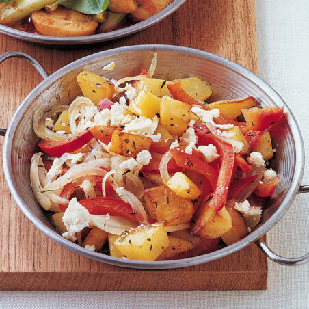 Kartoffelpfanne mit Käse Kartoffelpfanne mit Käse