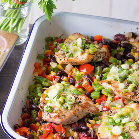 Putenschnitzel mexikanisch Putenschnitzel mexikanisch